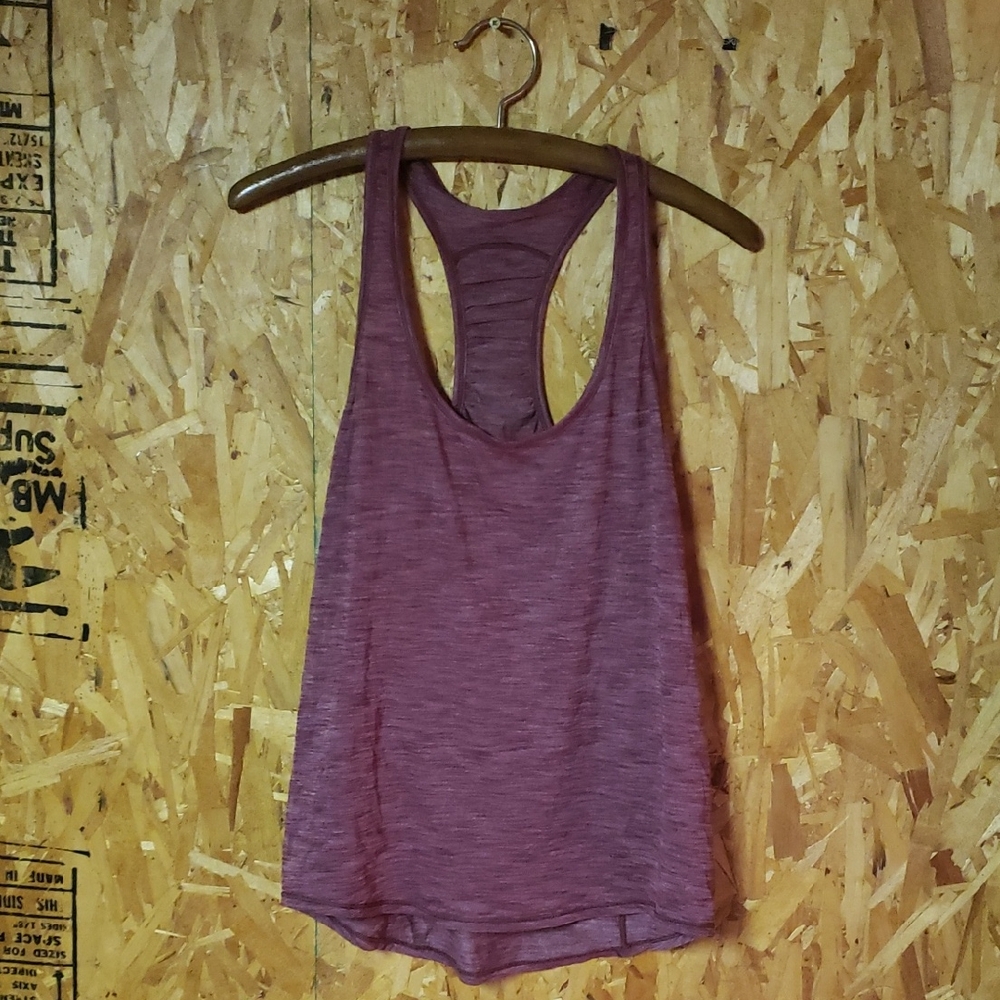 lululemon athletica Maroon Tank Top